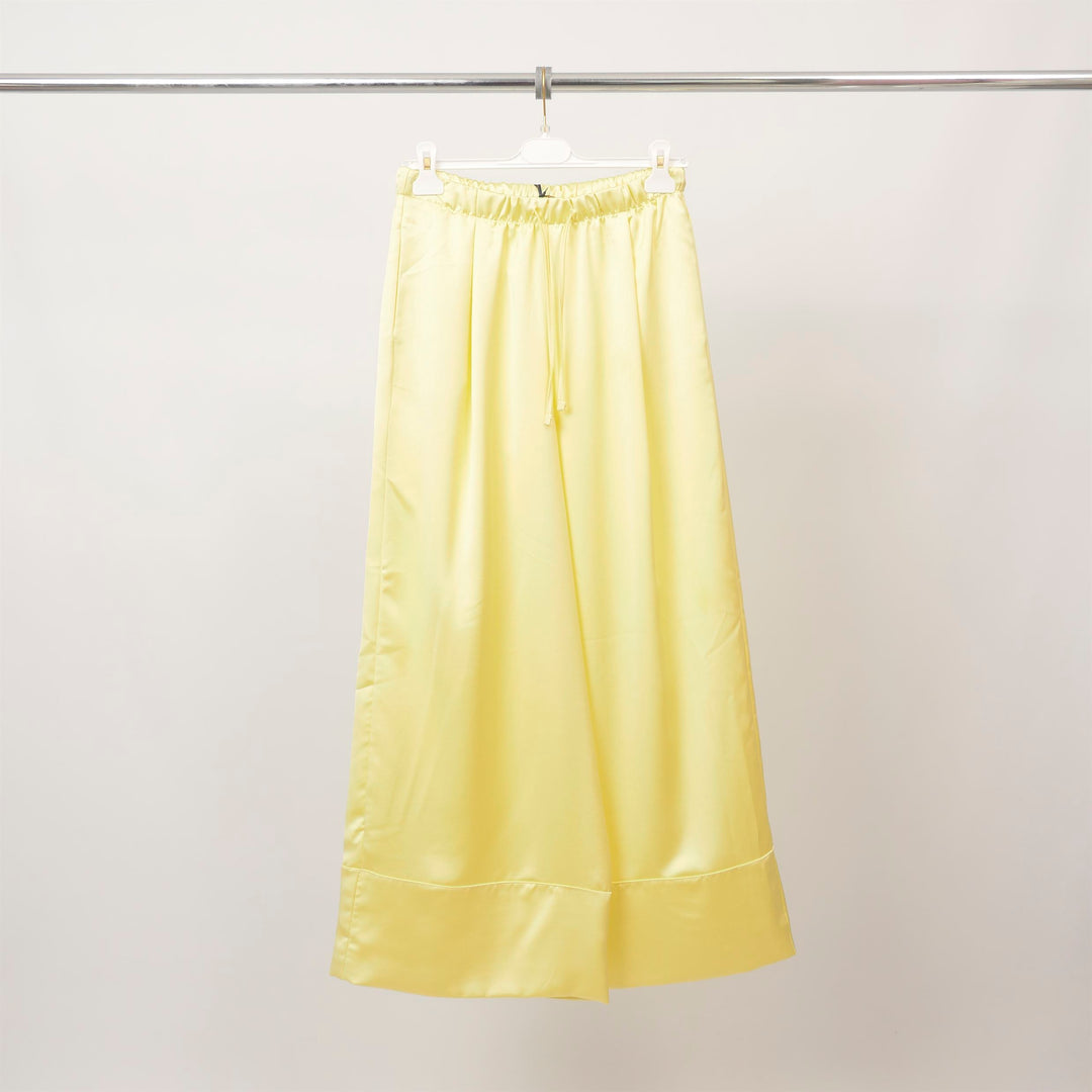 Satin trousers with elasticated waist – BCG0397-2 