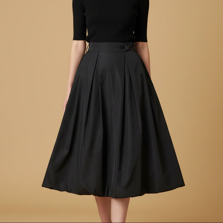 Full waisted midi skirt with elasticated waist – hm7237
