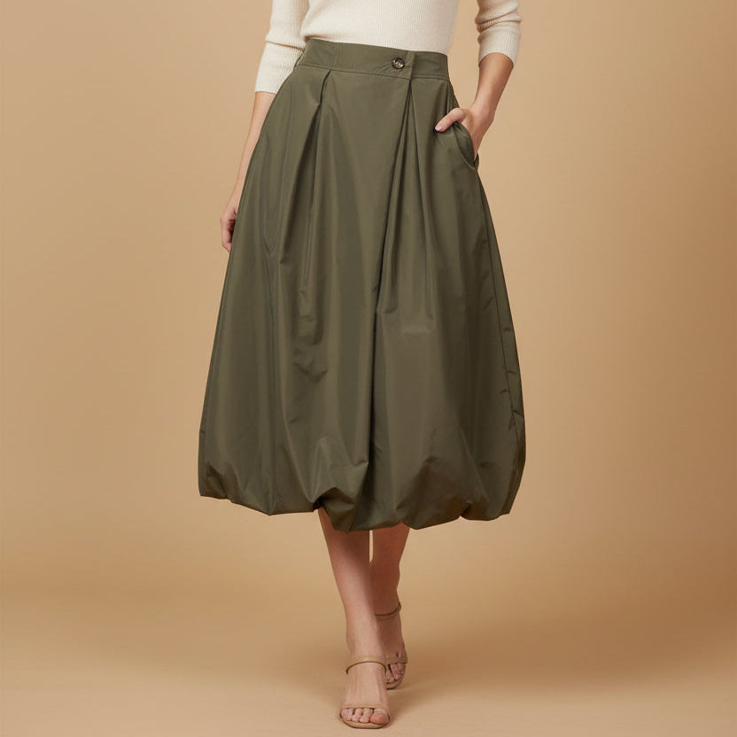 Full waisted midi skirt with elasticated waist – hm7237