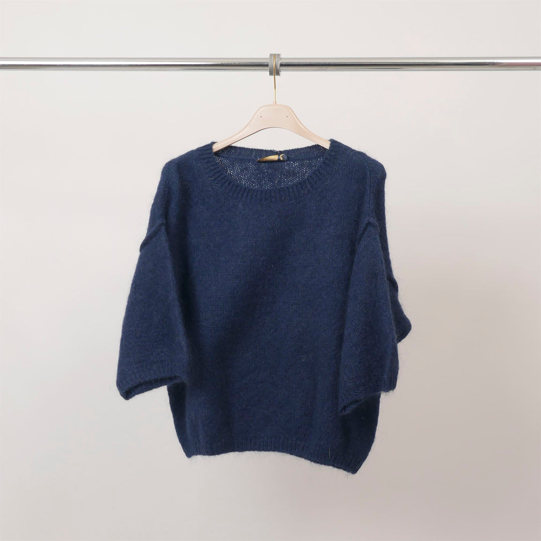 Soft knit boat neck sweater – PJ25070 