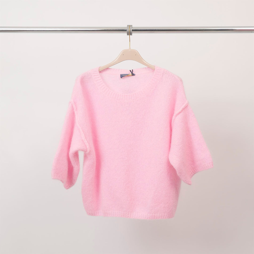 Soft knit boat neck sweater – PJ25070 