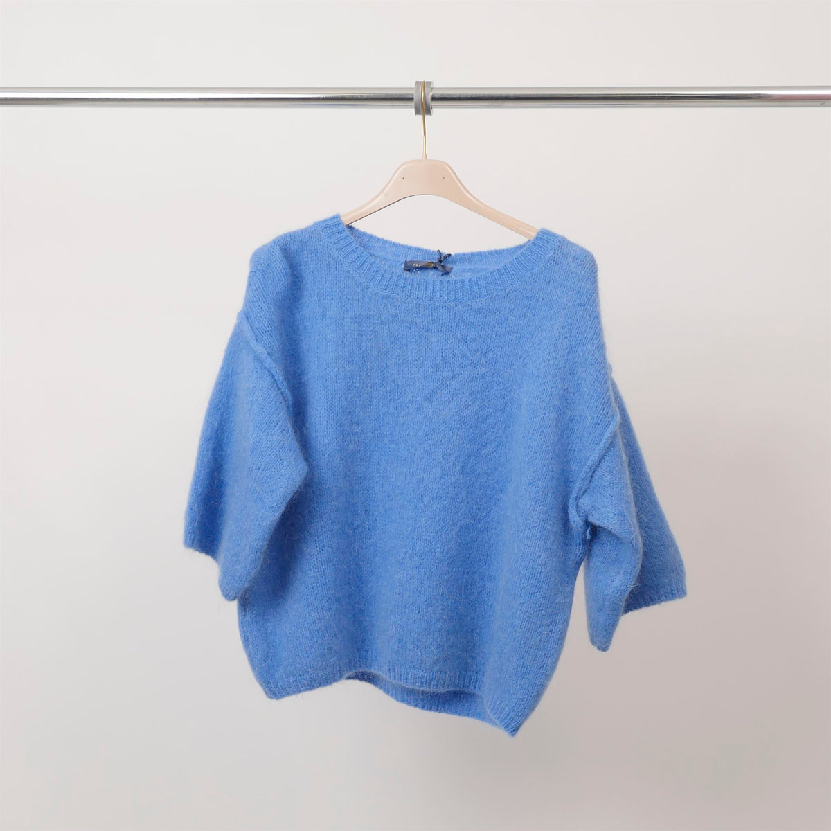 Soft knit boat neck sweater – pj25070 