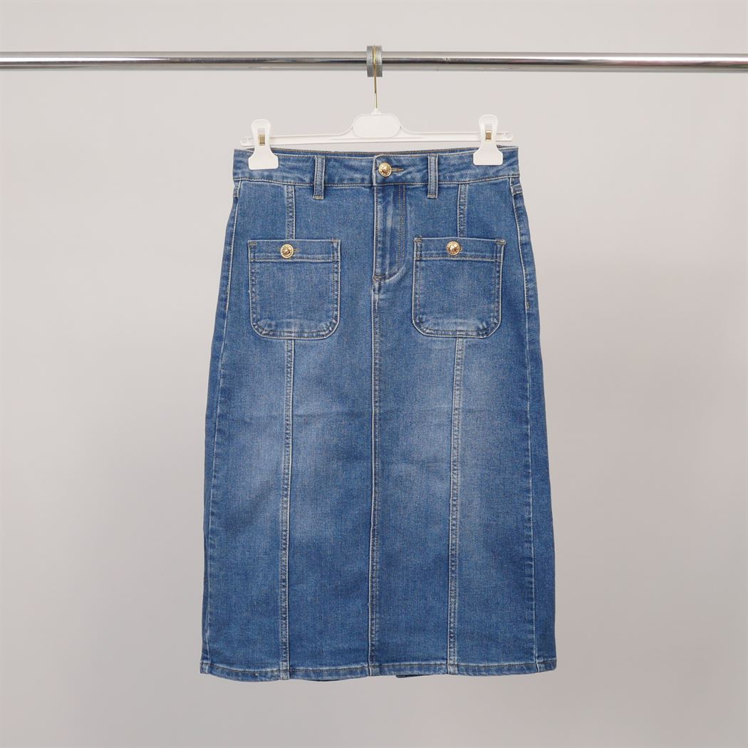 Denim pencil skirt – SD9268
