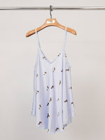 Load image into Gallery viewer, Dog print satin camisole KD9173VS-4
