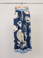 Load image into Gallery viewer, Satin printed wide-leg trousers KD6637VS-35
