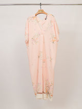 Robe manches courtes Col V Texturée KD5083TC-22