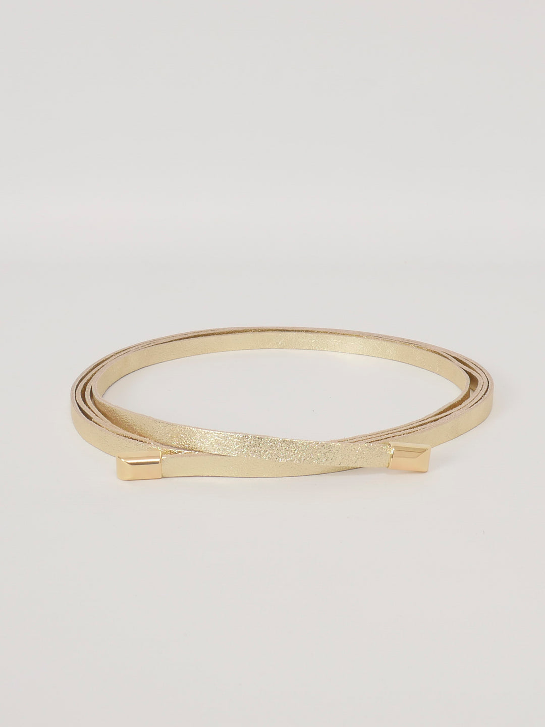 Ceinture corde en cuir grainé BK007