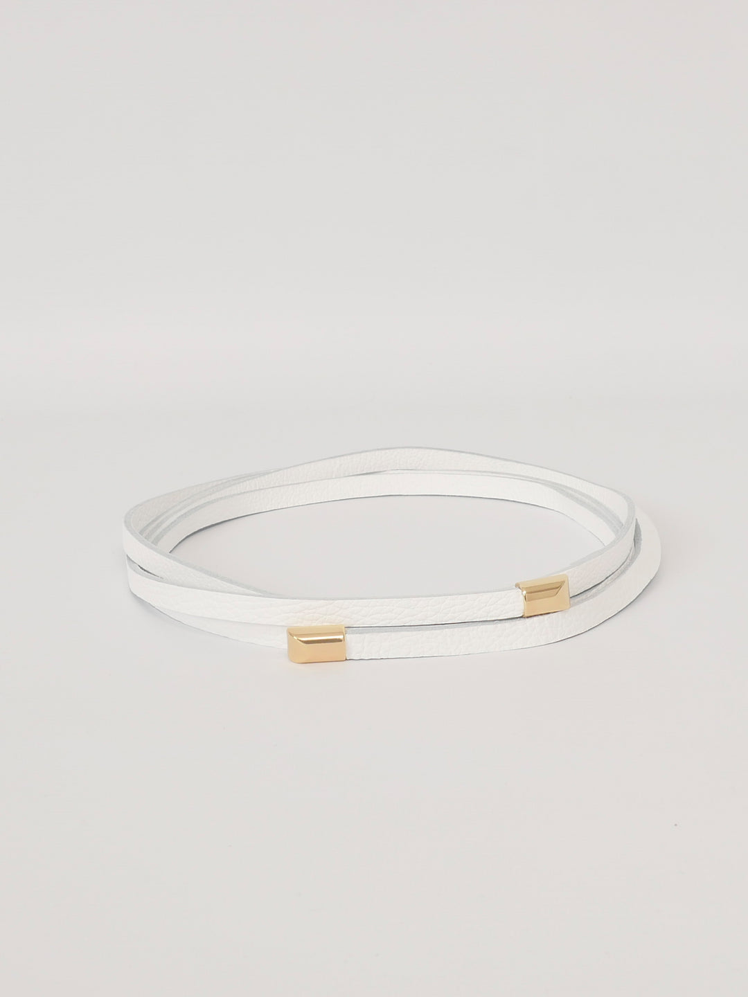 Ceinture corde en cuir grainé BK007