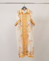 Robe chemise en coton KD8892CL-1