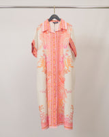 Robe chemise en coton KD8892CL-1