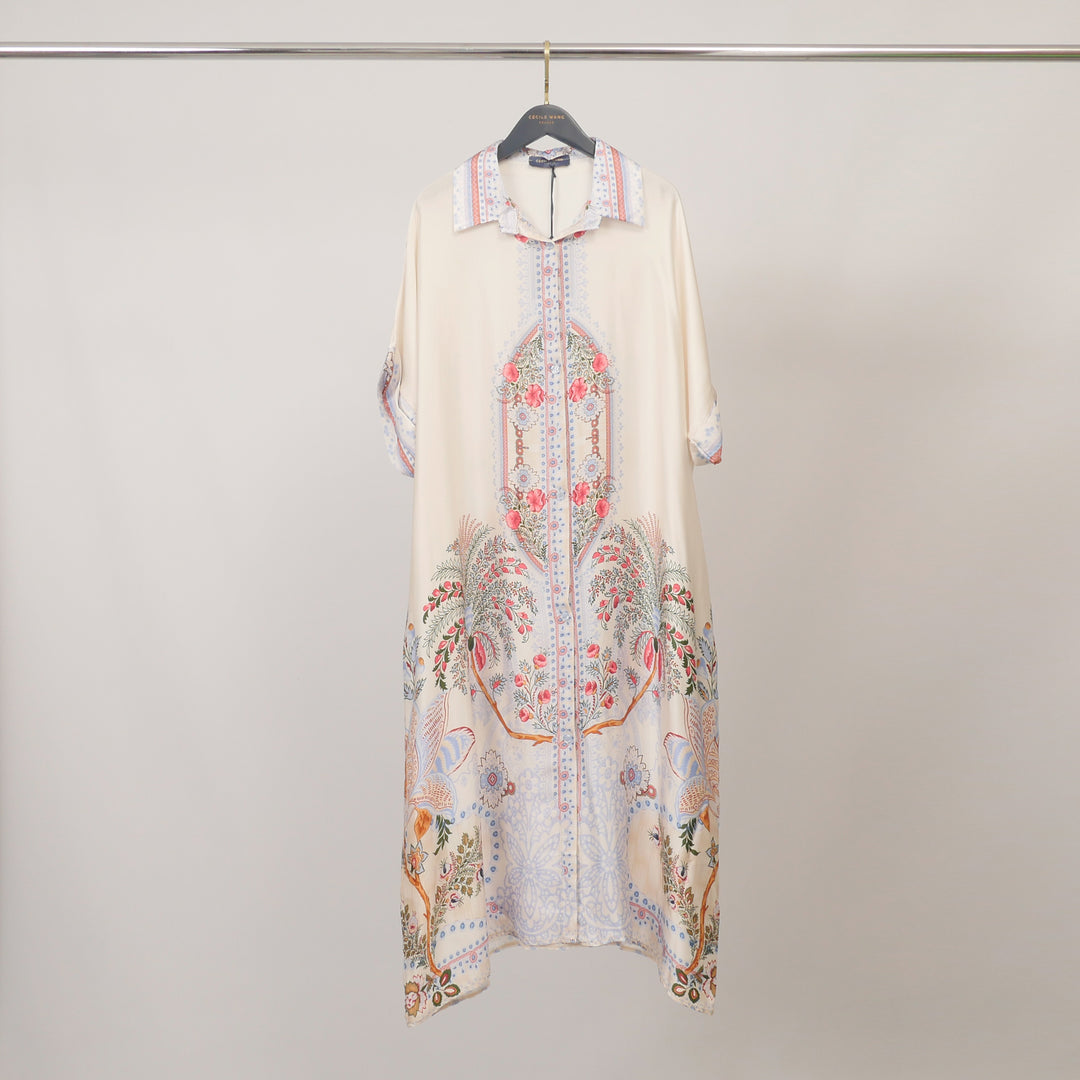 Robe satinée KD8892VS-5