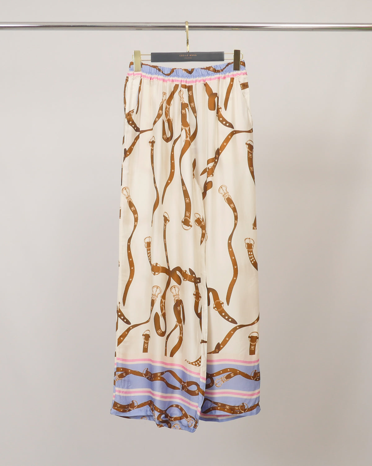 Pantalon satiné fluide kd6637vs 1
