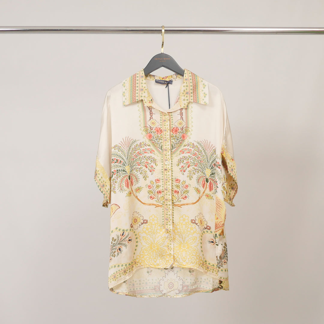 Chemise satinée  KD9119VS-5