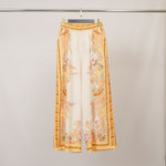 Load image into Gallery viewer, Pantalon en coton imprimé à taille élastiquée KD9099CL-1
