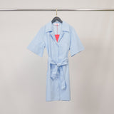 Robe chemise ceinturée en coton MJ5424