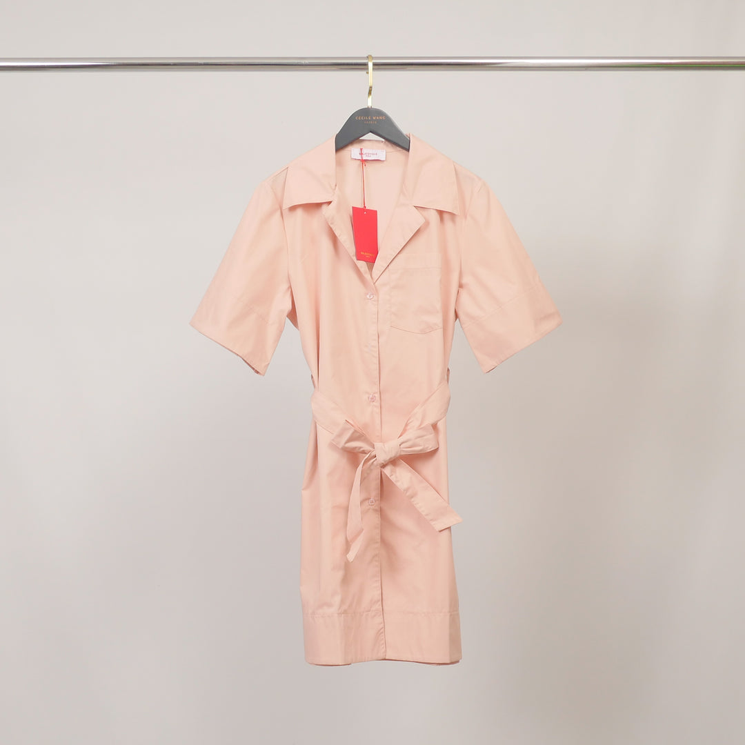 Robe chemise ceinturée en coton MJ5424