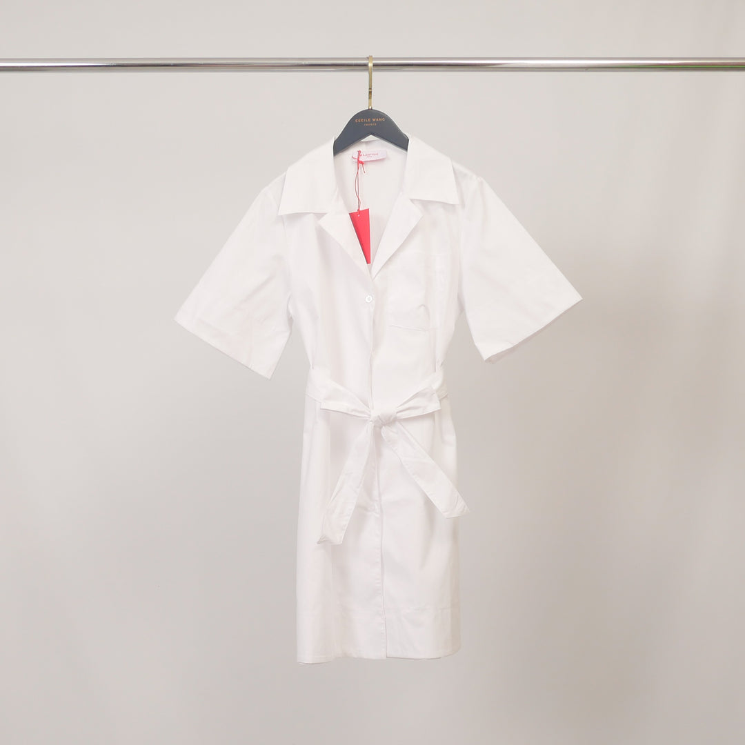 Robe chemise ceinturée en coton MJ5424
