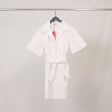 Robe chemise ceinturée en coton MJ5424