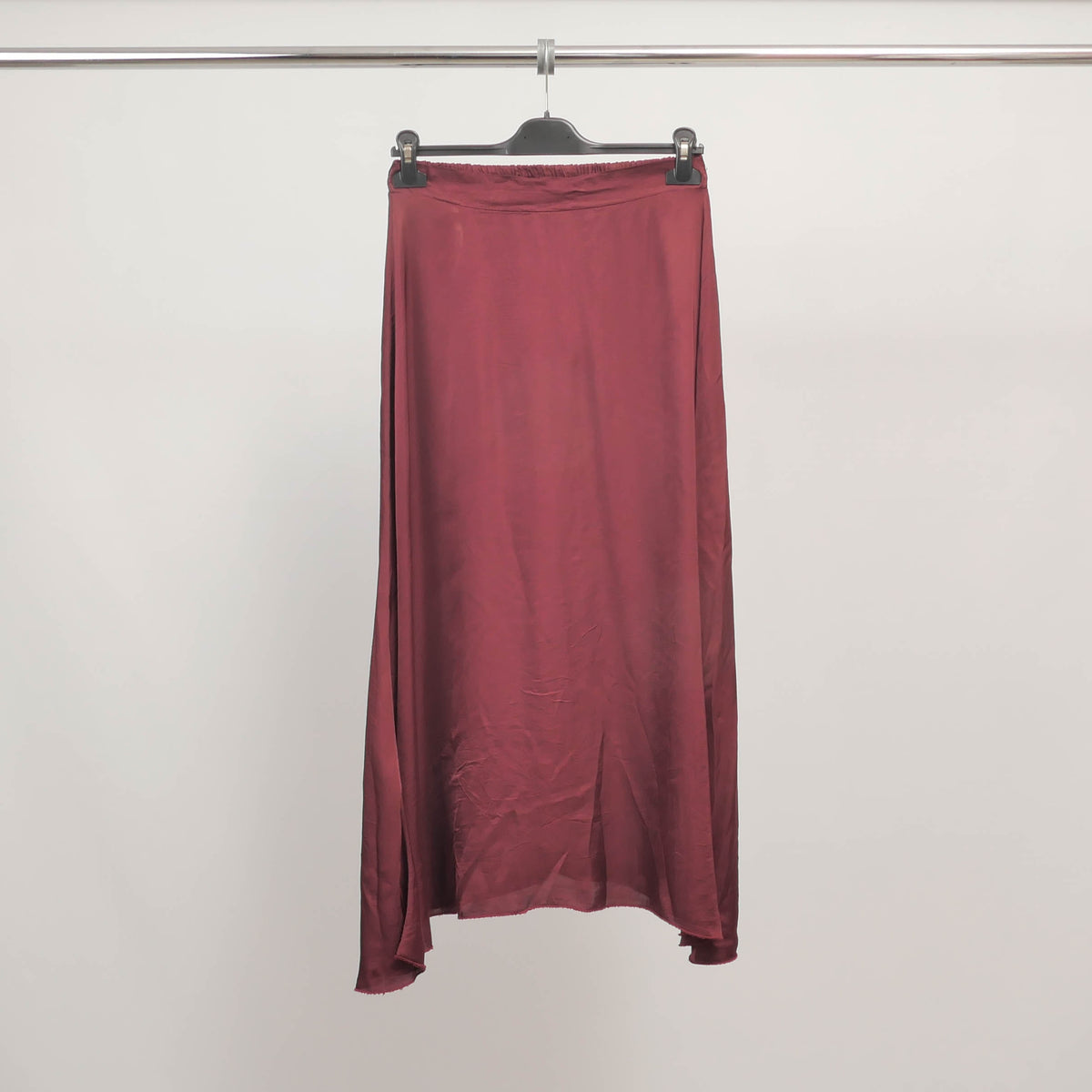 Long, flowing viscose skirt   tdm31919 