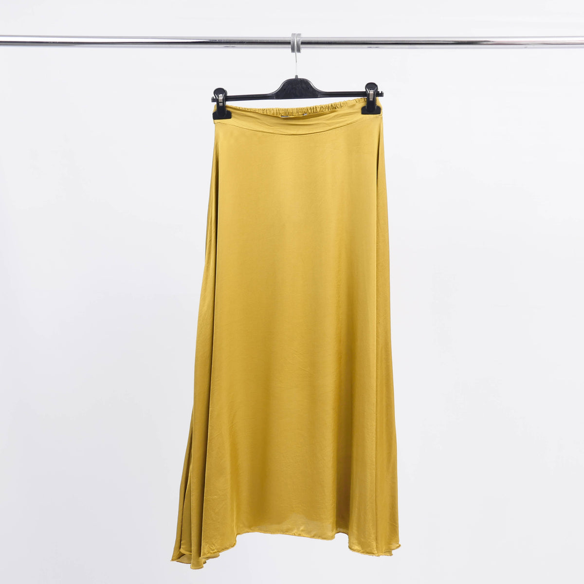 Long, flowing viscose skirt   tdm31919 