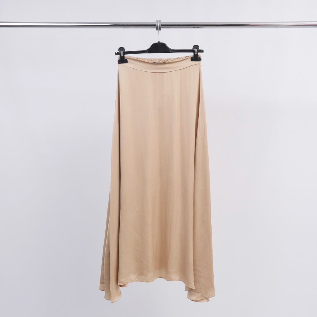 Long, flowing viscose skirt - TDM31919 