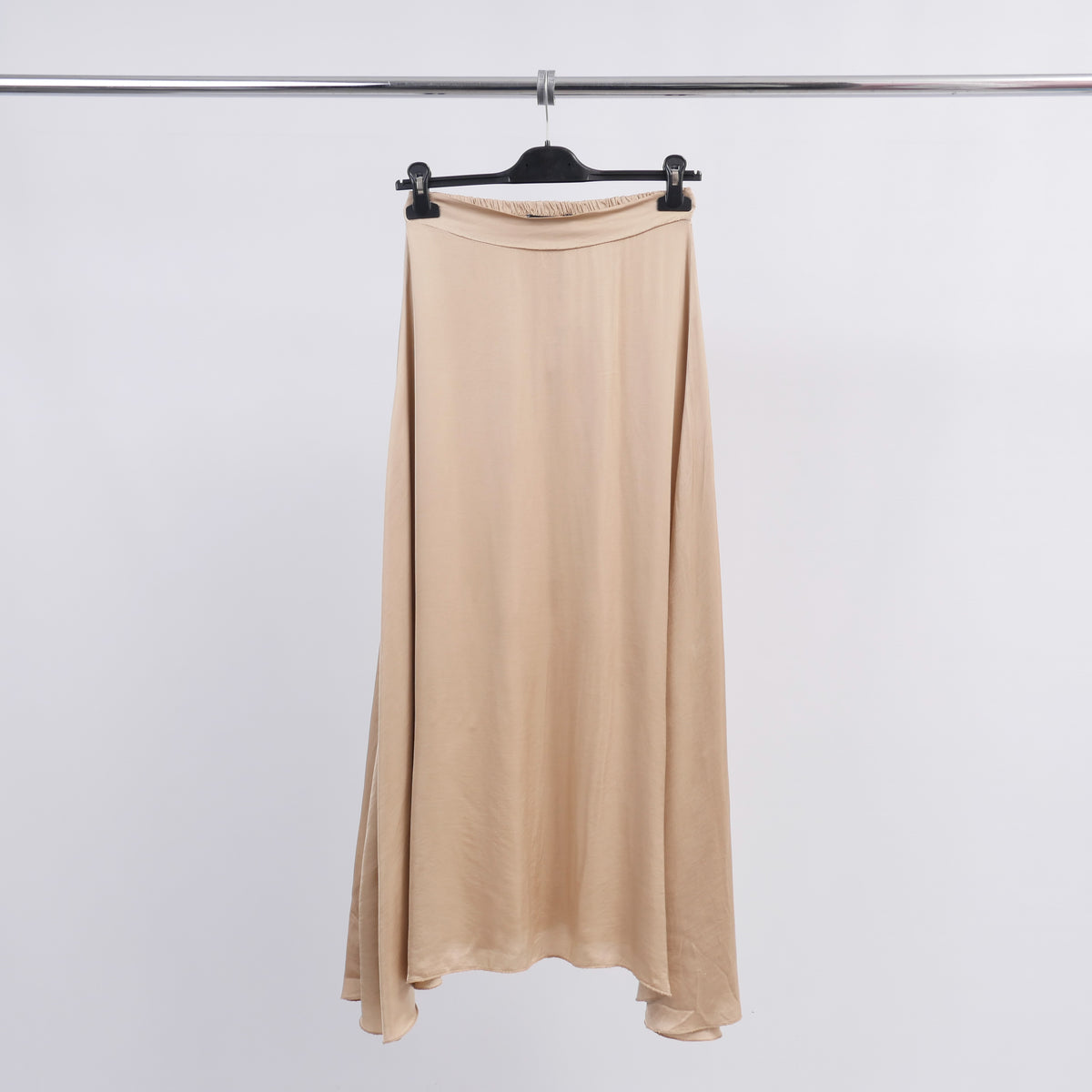 Long, flowing viscose skirt   tdm31919 