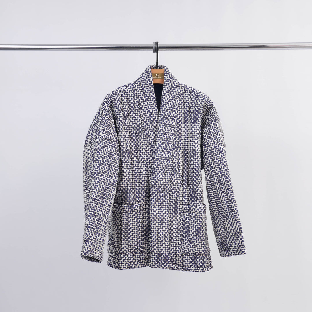Printed quilted viscose jacket – KD7280-13