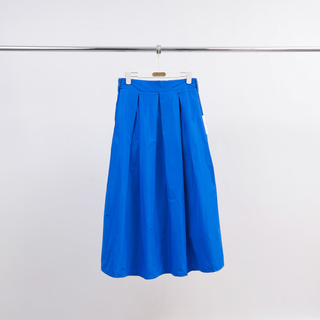 Pleated waterproof midi skirt – HM4547