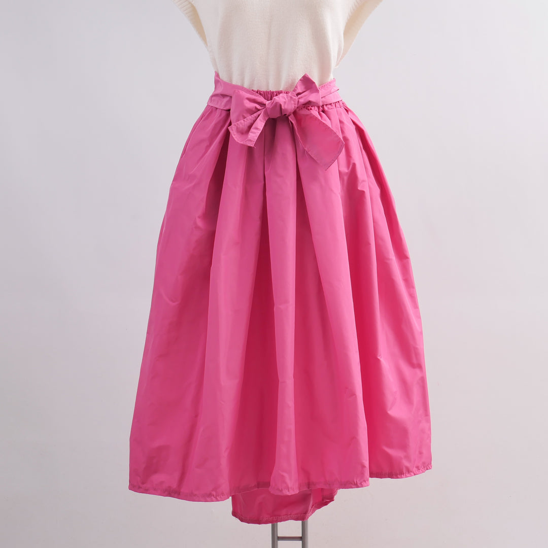 Waterproof midi skirt with tie – HM7362