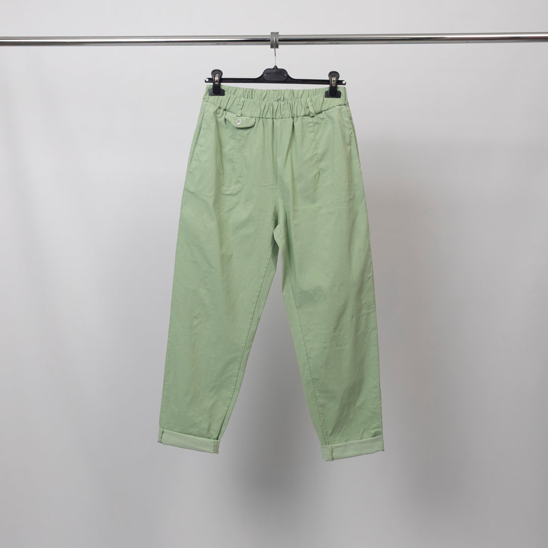 Balloon pants with front pocket - CVA823711 