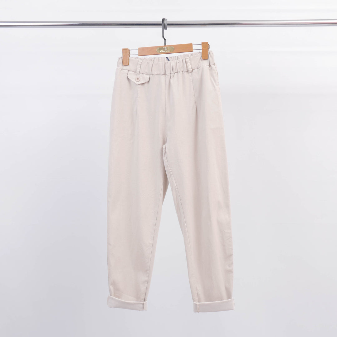 Balloon pants with front pocket - CVA823711 