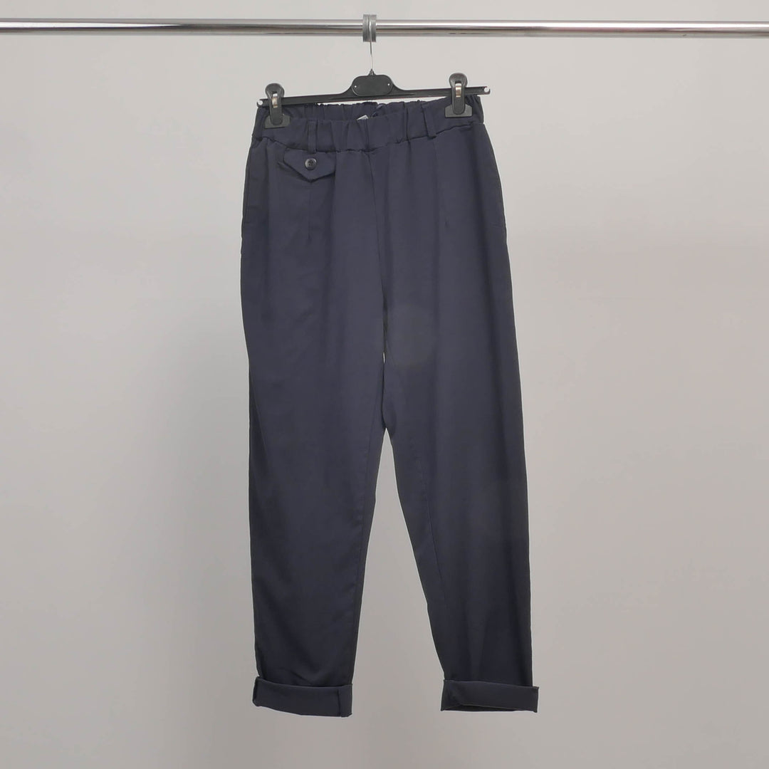 Balloon pants with front pocket - CVA823711 