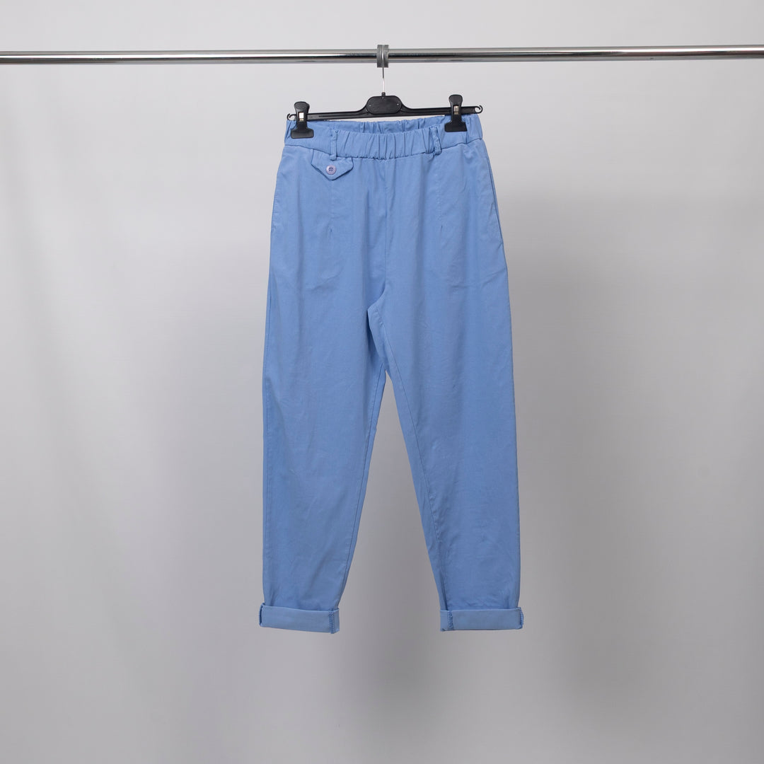 Balloon pants with front pocket - CVA823711 