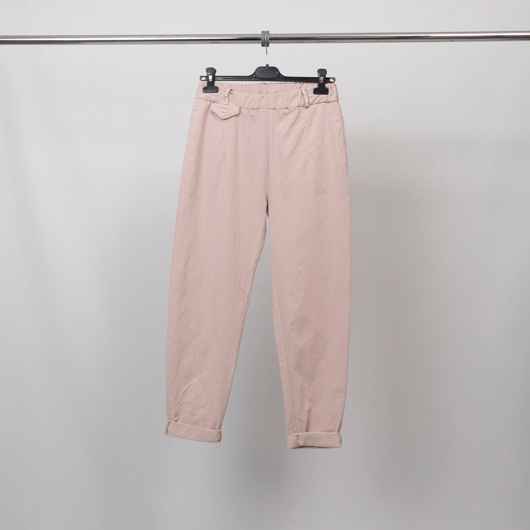 Balloon pants with front pocket - CVA823711 