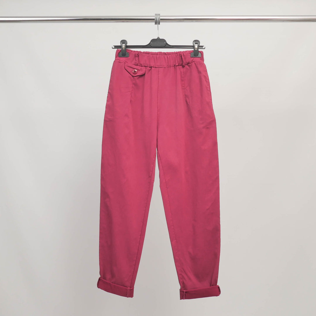 Balloon pants with front pocket - CVA823711 