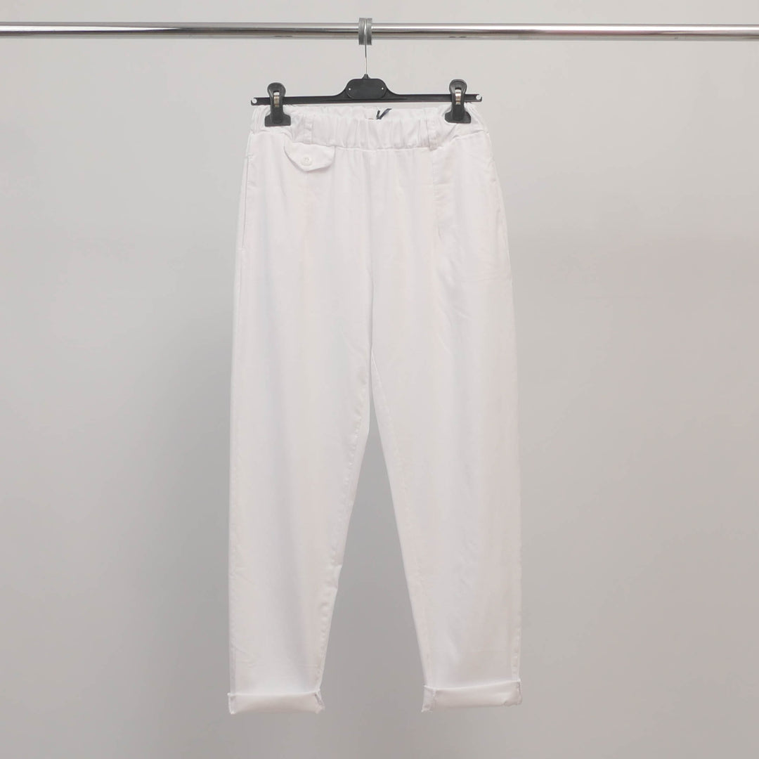 Balloon pants with front pocket - CVA823711 