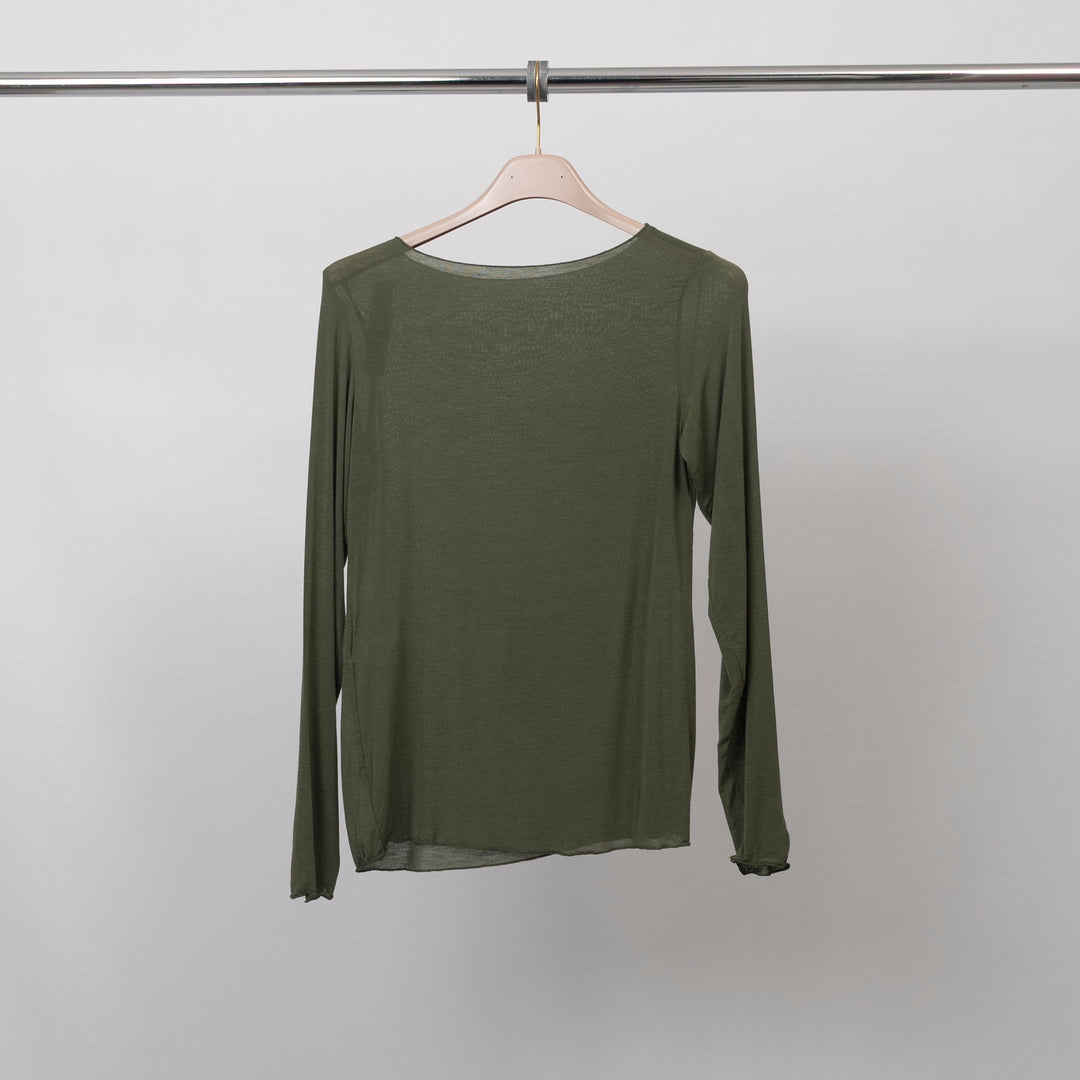 Long-sleeved, straight-cut top – CVA723642