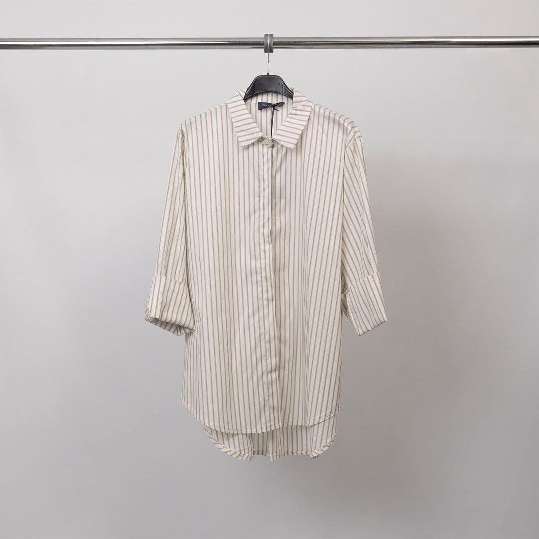 Chemise rayée col classique – TDM50320-62