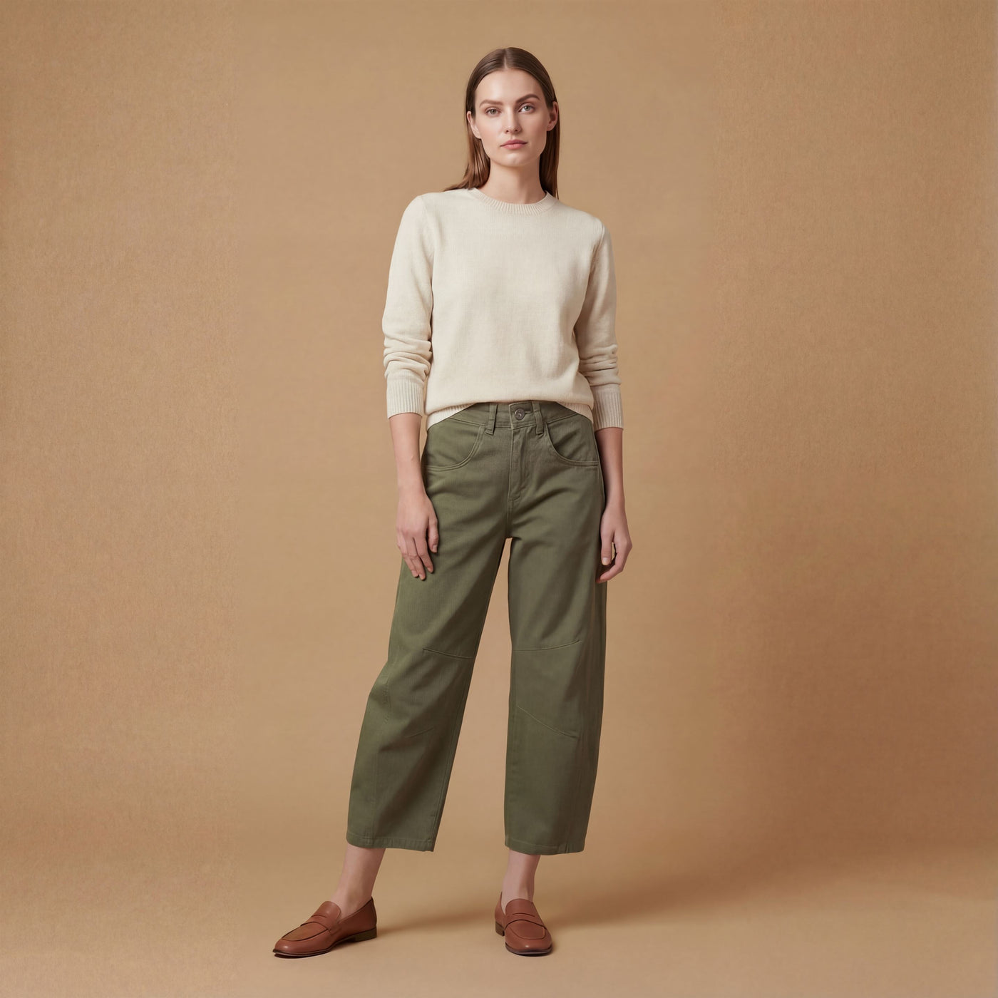 Pantalon droit coupe structurée – CVA825785