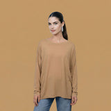 Oversized boat neck sweater SVD6262