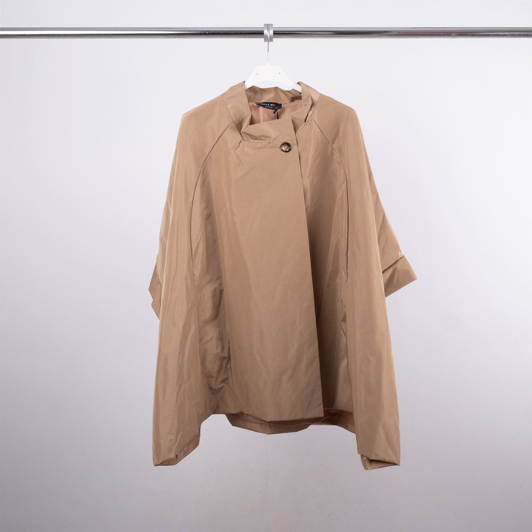 Waterproof jacket with stand-up collar HM7350