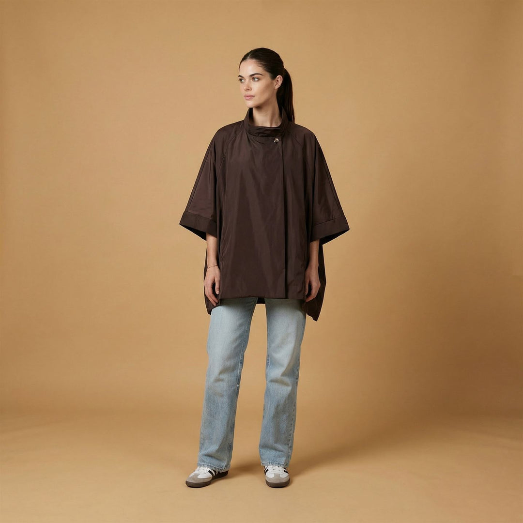 Waterproof jacket with stand-up collar HM7350