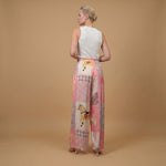 Load image into Gallery viewer, Graphic print satin trousers KD6637VS-20

