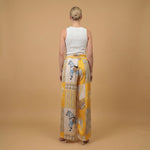Load image into Gallery viewer, Graphic print satin trousers KD6637VS-20
