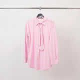 Straight-cut shirt with tie collar TDM56222