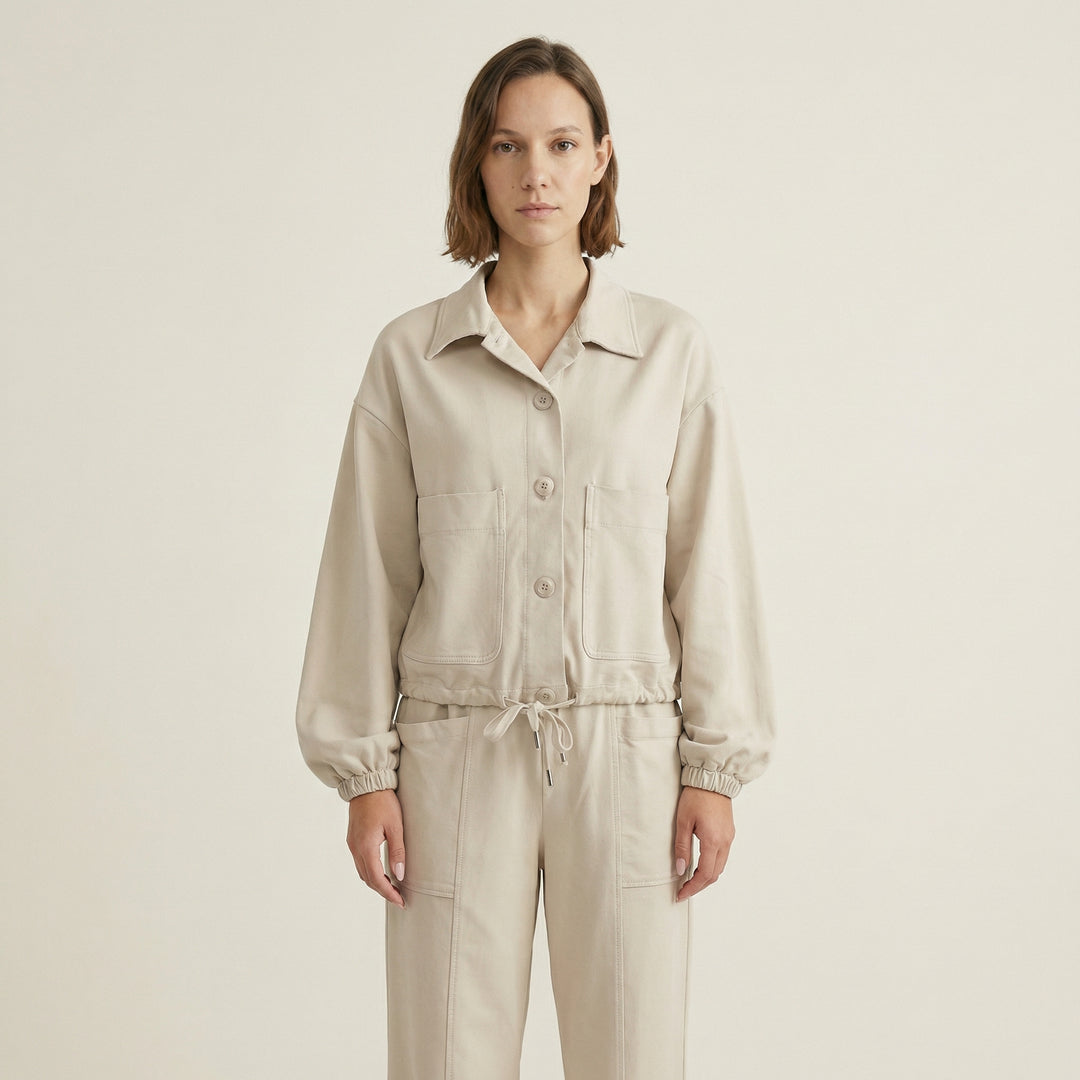 Veste courte à cordon CVA22616