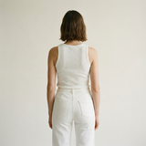 Jean droit blanc – SD8047