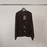 Gilet col V à poches YF57058