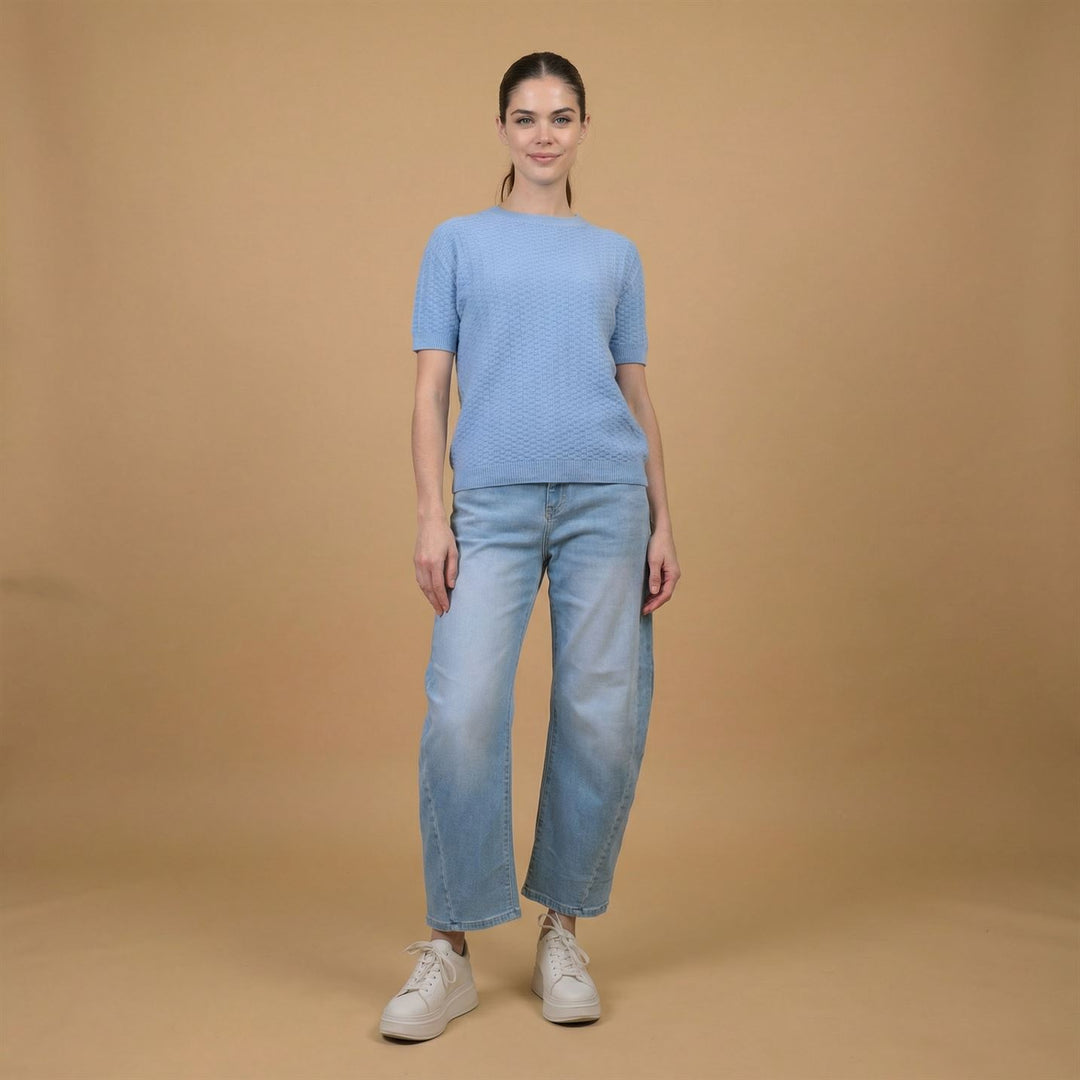 Jean balloon délavé bleu clair – CSW1855