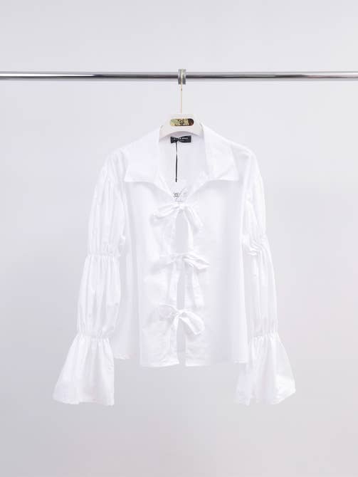 Knotted blouse 80560